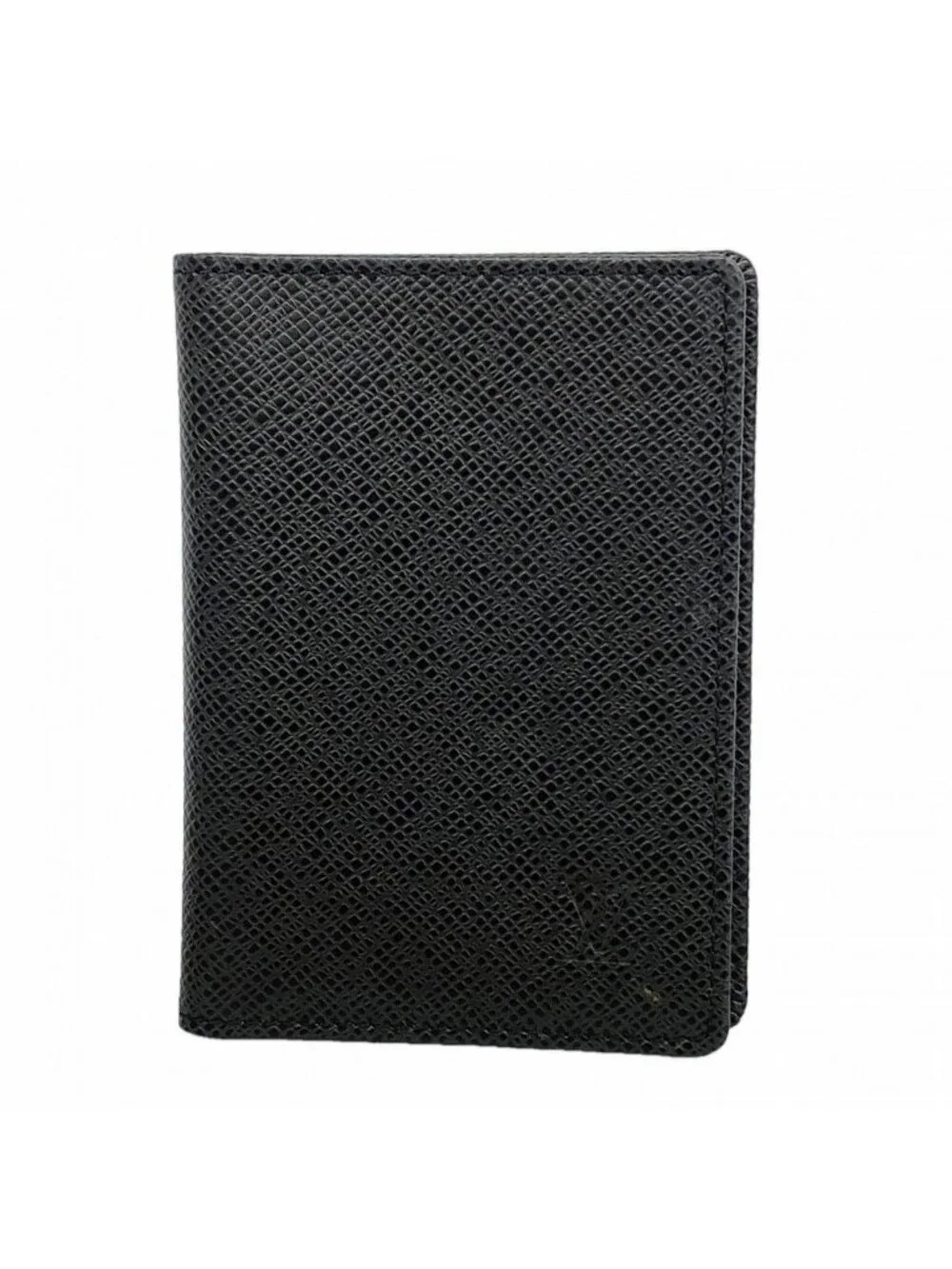 Louis Vuitton Card Case Taiga Porte 2 Cult Vertical Ardoise